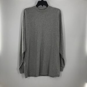 Mens Gray Galaxy longsleeve tshirt XL